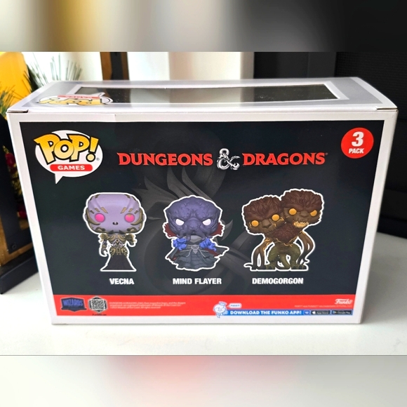 Rare Dungeons & Dragons Funko Pop Vecna, Mind Flayer, Demogorgon Stranger Things - Picture 4 of 6